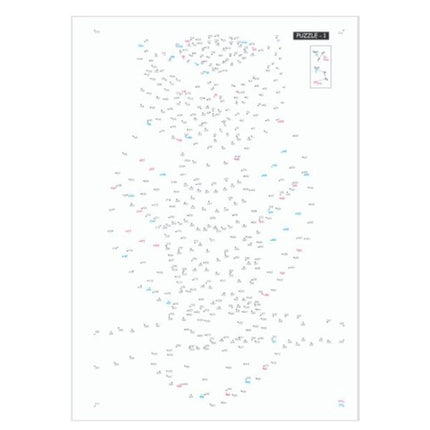 A4 Extreme Dot-to-Dot Puzzle Book