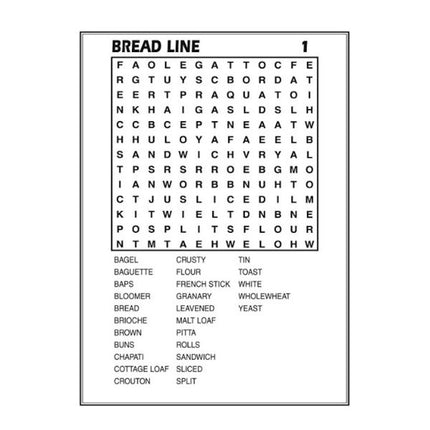 A4 Mega Large Print Word Search Book