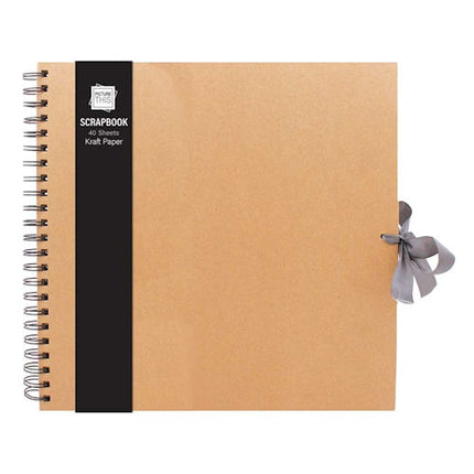 40 Sheet Large Kraft Scrap Book