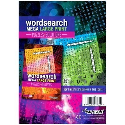 A4 Mega Large Print Modern Word Search Book