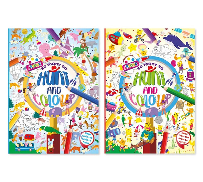 Find & Seek Colouring Book