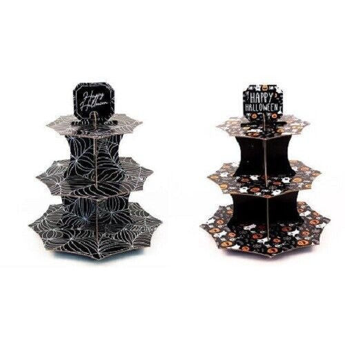 Halloween Printed Cupcake Stand - Assorted