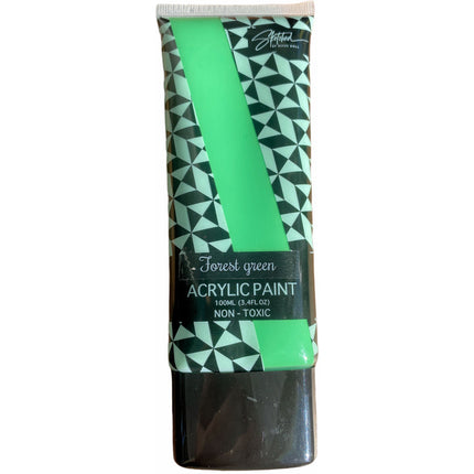 Acrylic Paint 100ml - Forest Green