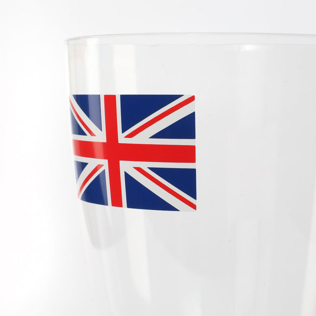 Union Jack Pint Glass