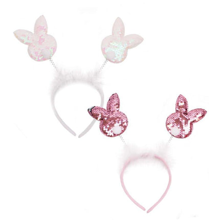 Easter Bunny Sequin Head Boppers