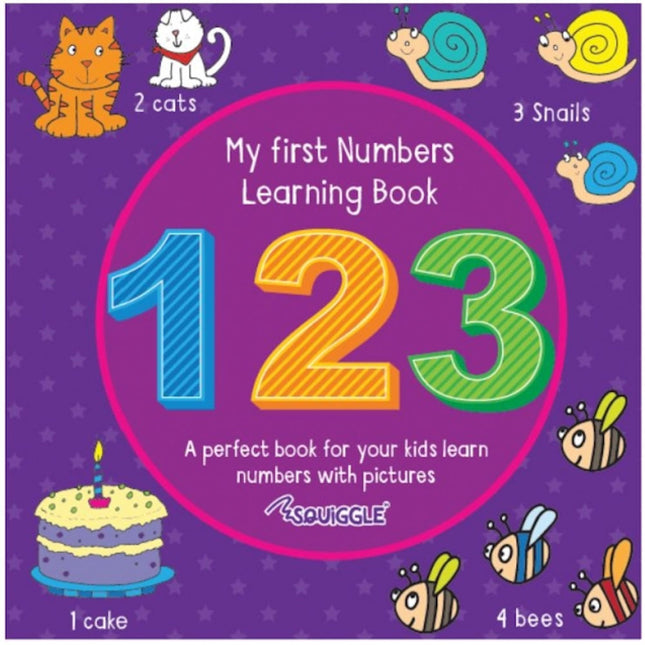 A4 My First ABC/123 Learning Book