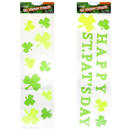 Ireland Gel Window Stickers - Single Assorted