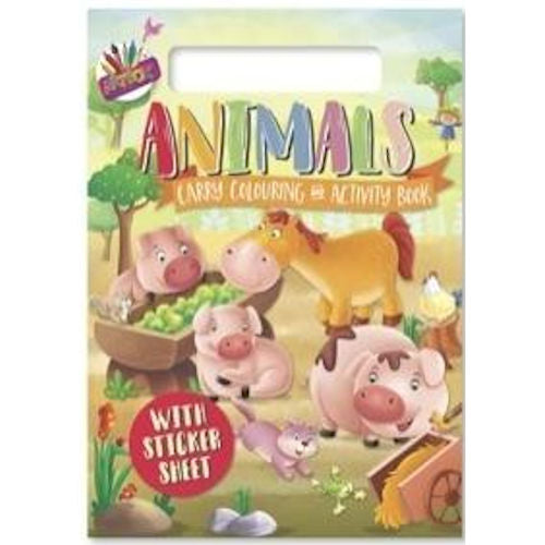 A4 Colouring Activity Set - Animals