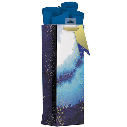 Opulent Geo Bottle Gift Bag - 12.5cm x 37.5cm