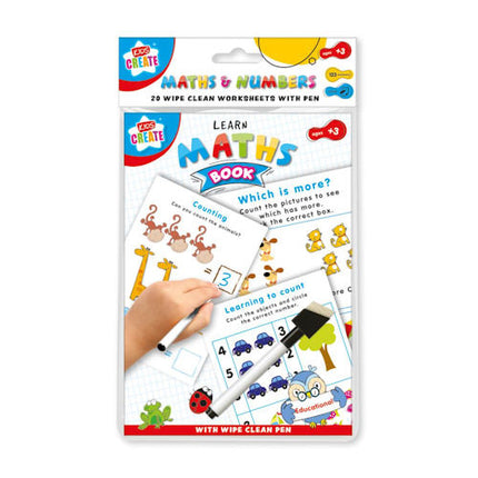 A5 Learn Maths & Numbers Book
