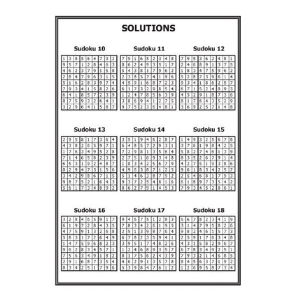 A4 Mega Large Print Easy & Medium Modern Sudoku Book