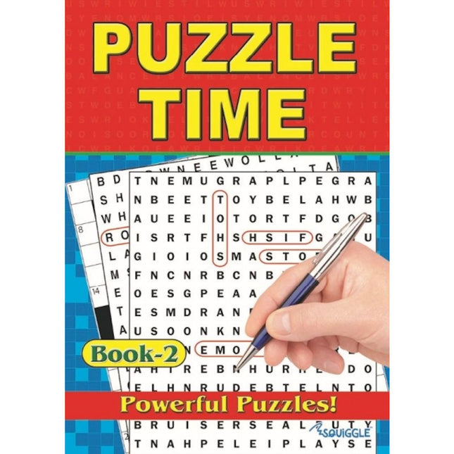 A4 Puzzle Time Book - Assorted
